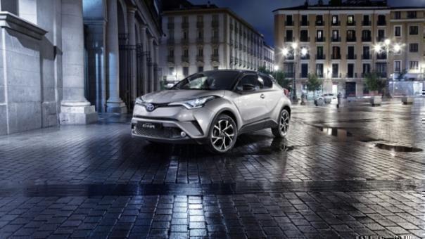 Das Toyota Juwel C-HR. In Zürich erstes Mal komplett zu bestaunen.